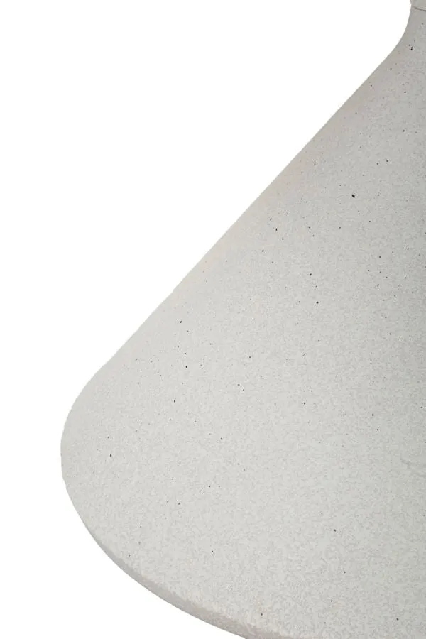 Tavolinetto rotondo bianco diametro 42 cm altezza 40 cm - TAVOLINETTO