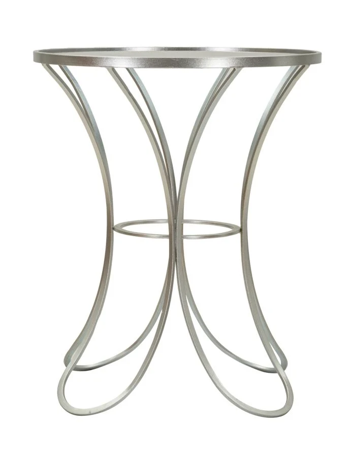 Tavolino rotondo da salotto diametro 56 cm altezza 68 cm - TRIXY