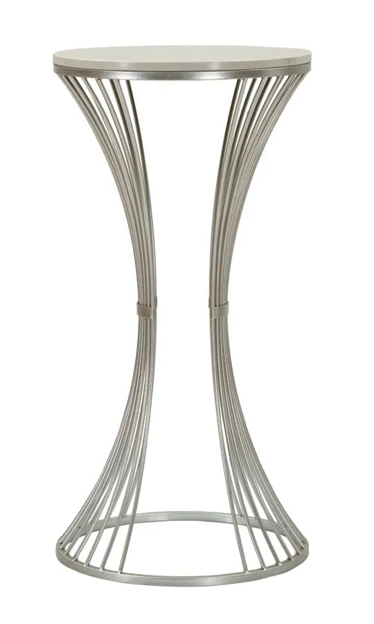 Tavolino rotondo da salotto in metallo 40x79 cm - FUNNEL