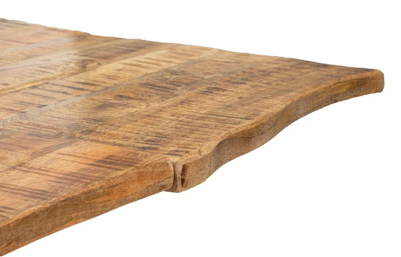 Tavolo da pranzo allungabile in legno di mango 180-280 cm - EDGELLUNGABILE