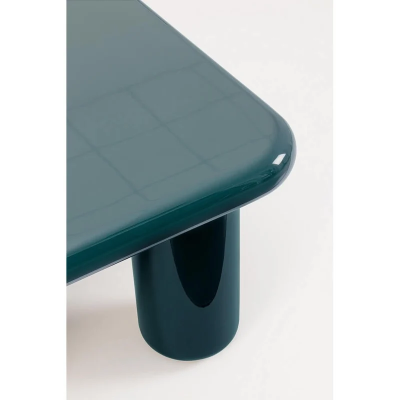Tavolino da Salotto Quadrato in MDF Laccato Lucido - OTILIA