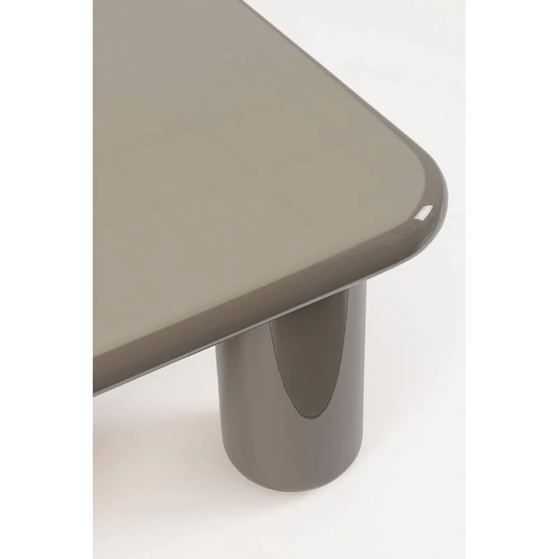 Tavolino da Salotto Quadrato in MDF Laccato Lucido - OTILIA