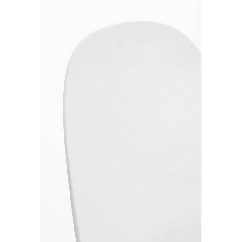 Set di 4 Sedie Moderne in Polipropilene con Gambe in Acciaio - ELLA