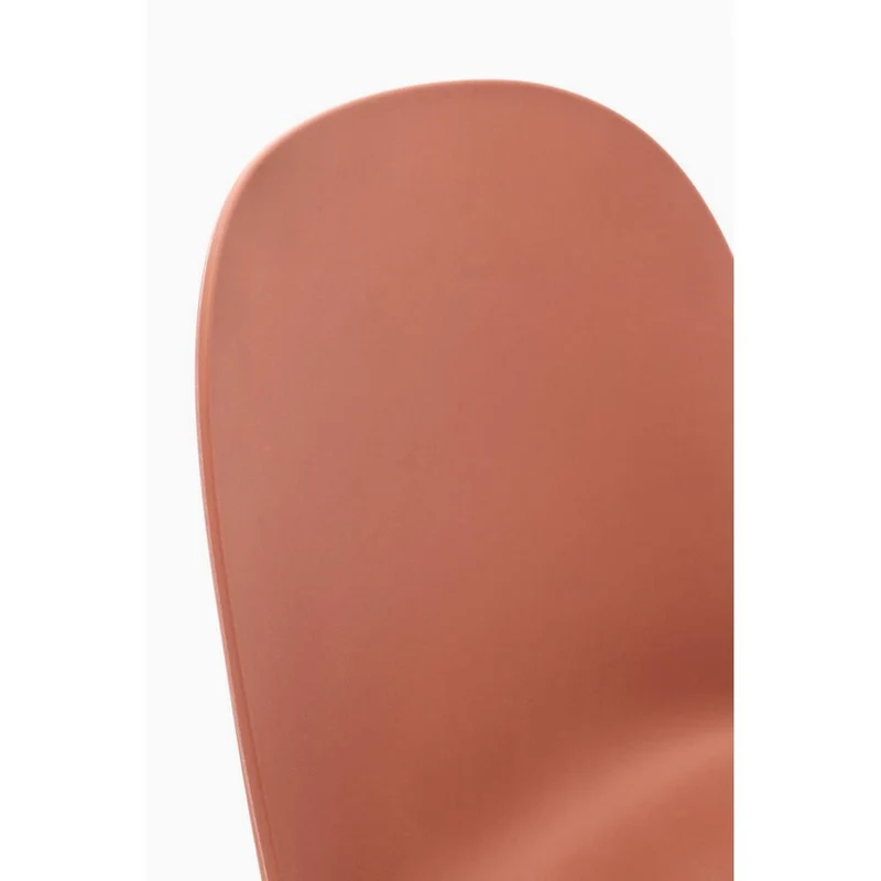 Set di 4 Sedie Moderne in Polipropilene con Gambe in Acciaio - ELLA