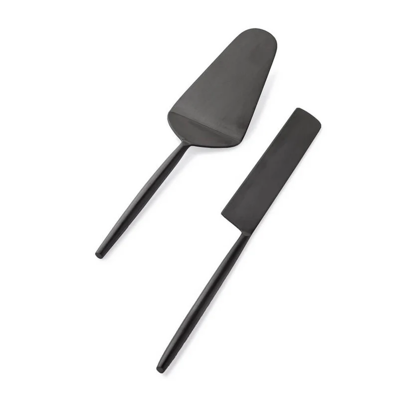 Set 2 Posate da Dessert in Acciaio Inox Finitura Satinata - BRONTE