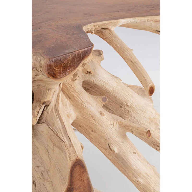 Consolle in Radici di Teak Naturale Artigianale 120x45 cm - ROSE