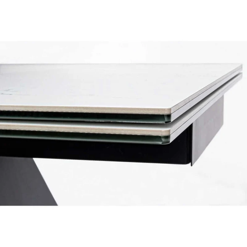 Tavolo Allungabile in Ceramica con Base in Acciaio 160-240x90 - ORION