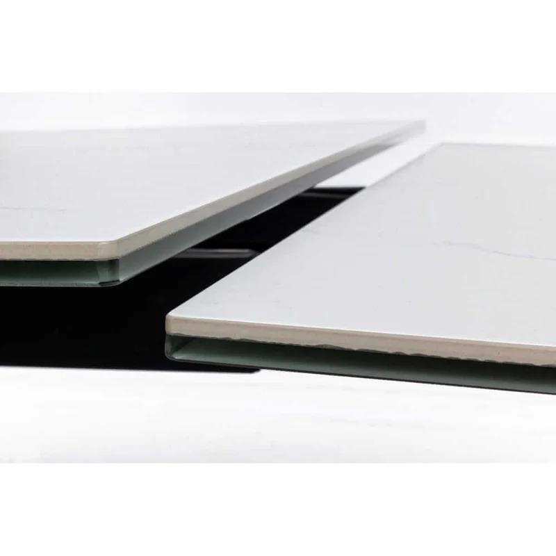 Tavolo Allungabile in Ceramica con Base in Acciaio 160-240x90 - ORION
