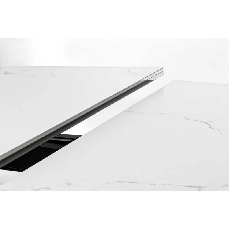 Tavolo Allungabile in Ceramica con Base in Acciaio 160-240x90 - ORION
