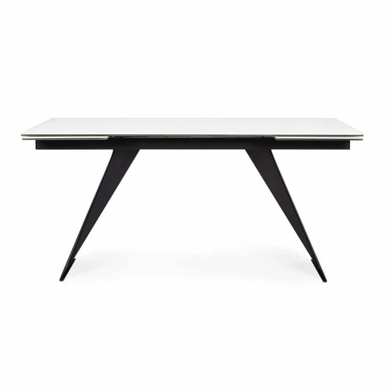 Tavolo Allungabile in Ceramica con Base in Acciaio 160-240x90 - ORION