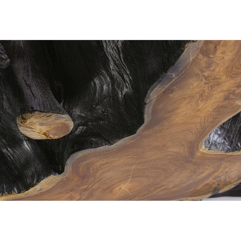 Consolle in Radici di Teak e Legno Suar Artigianale 100x35 - MIA