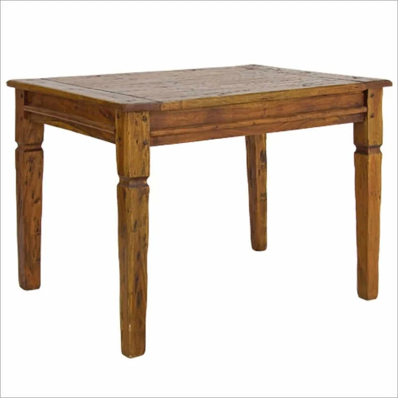 Tavolo allungabile in legno massello di acacia stile rustico - MANSION