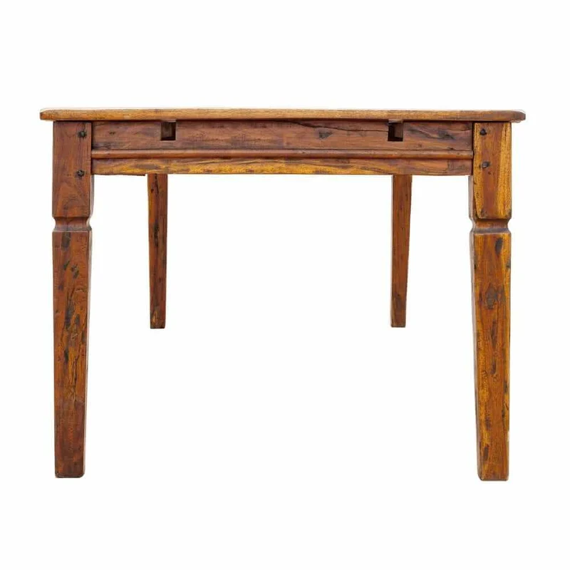 Tavolo allungabile in legno massello di acacia stile rustico - MANSION