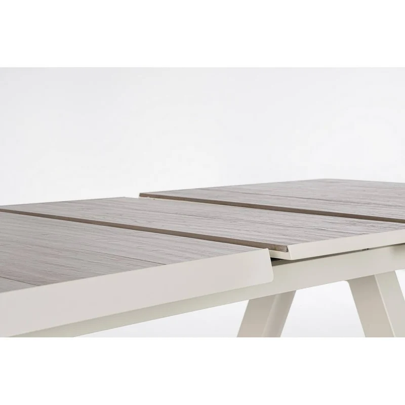Tavolo da Giardino Allungabile in Alluminio con Piano in Ceramica - KRION