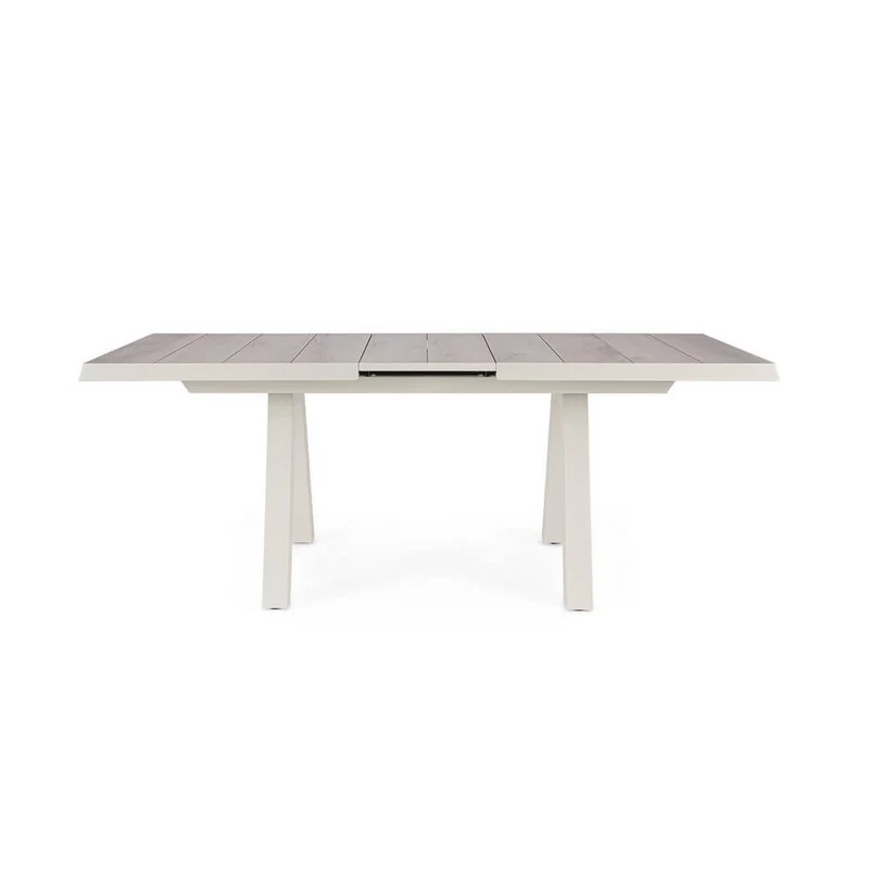 Tavolo da Giardino Allungabile in Alluminio con Piano in Ceramica - KRION