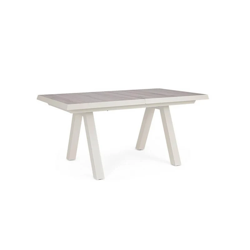Tavolo da Giardino Allungabile in Alluminio con Piano in Ceramica - KRION