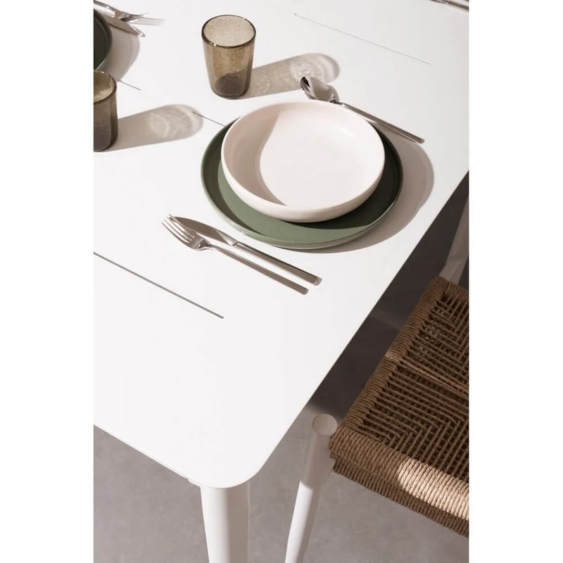 Tavolo da Pranzo in Alluminio Verniciato 160x90 cm - ZANDOR