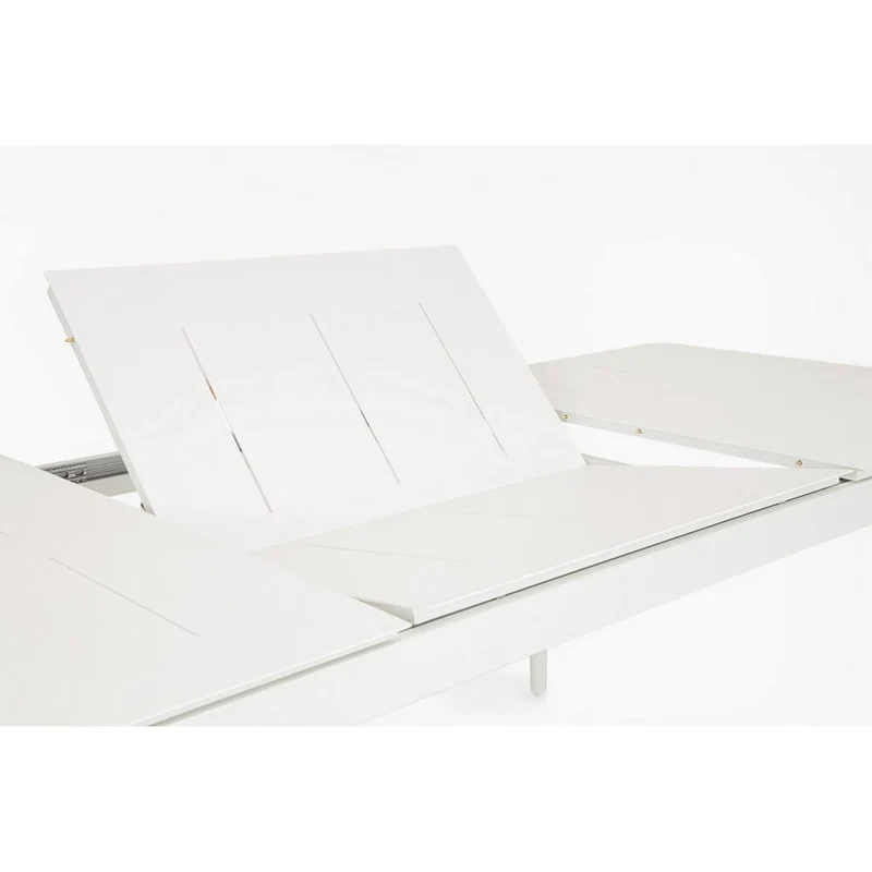 Tavolo da Giardino Allungabile in Alluminio 200-300x100 cm - RAVINA