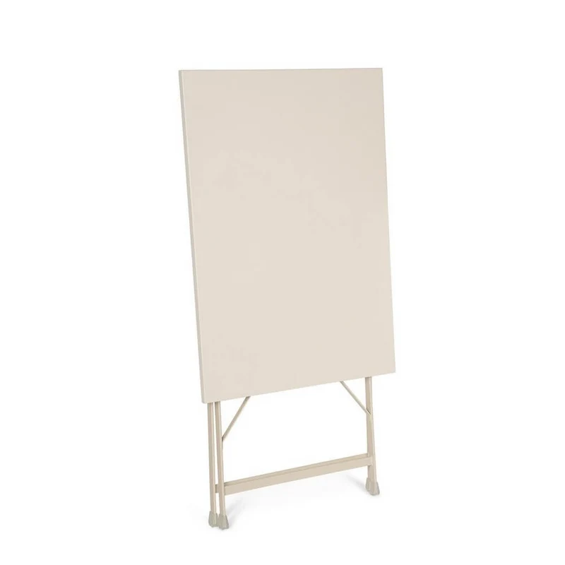 Tavolo pieghevole da esterno in acciaio rettangolare 50x70 cm - LAZIEL