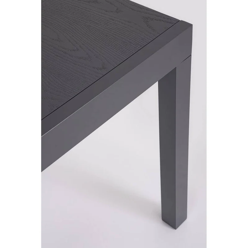 Tavolo Allungabile da Esterno in Alluminio Effetto Legno 80-160 cm - BRASTEL