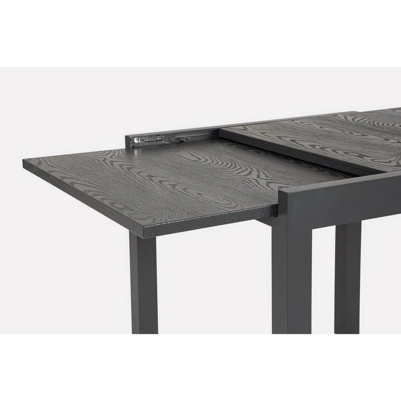 Tavolo Allungabile da Esterno in Alluminio Effetto Legno 80-160 cm - BRASTEL
