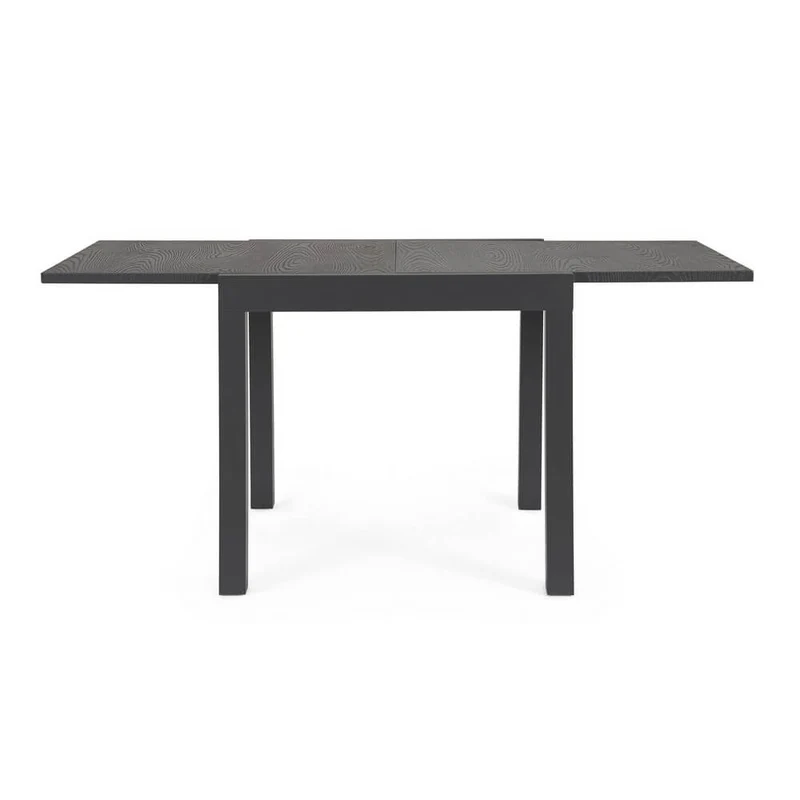 Tavolo Allungabile da Esterno in Alluminio Effetto Legno 80-160 cm - BRASTEL