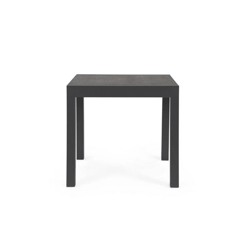 Tavolo Allungabile da Esterno in Alluminio Effetto Legno 80-160 cm - BRASTEL