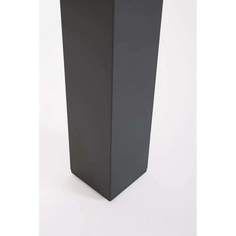 Tavolo Allungabile da Esterno in Alluminio Effetto Legno 80-160 cm - BRASTEL