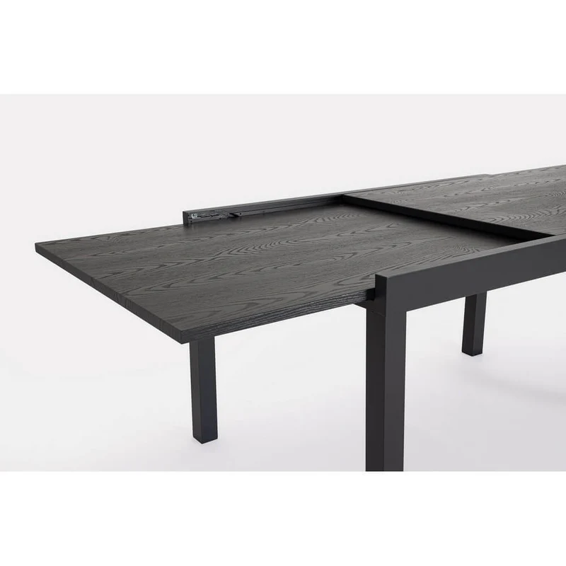 Tavolo Allungabile da Giardino in Alluminio Effetto Legno - BRASTEL