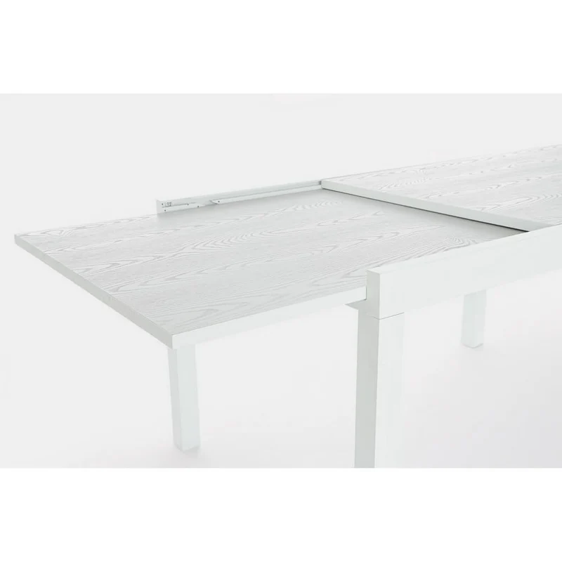 Tavolo Allungabile da Giardino in Alluminio Effetto Legno - BRASTEL