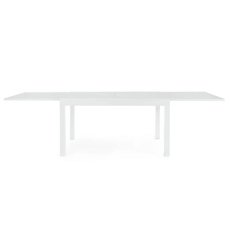 Tavolo Allungabile da Giardino in Alluminio Effetto Legno - BRASTEL