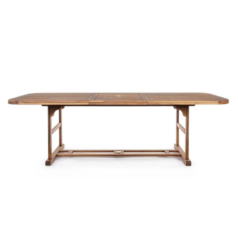 Tavolo da Giardino Allungabile in Legno di Acacia 180-240x100 - SERENITY