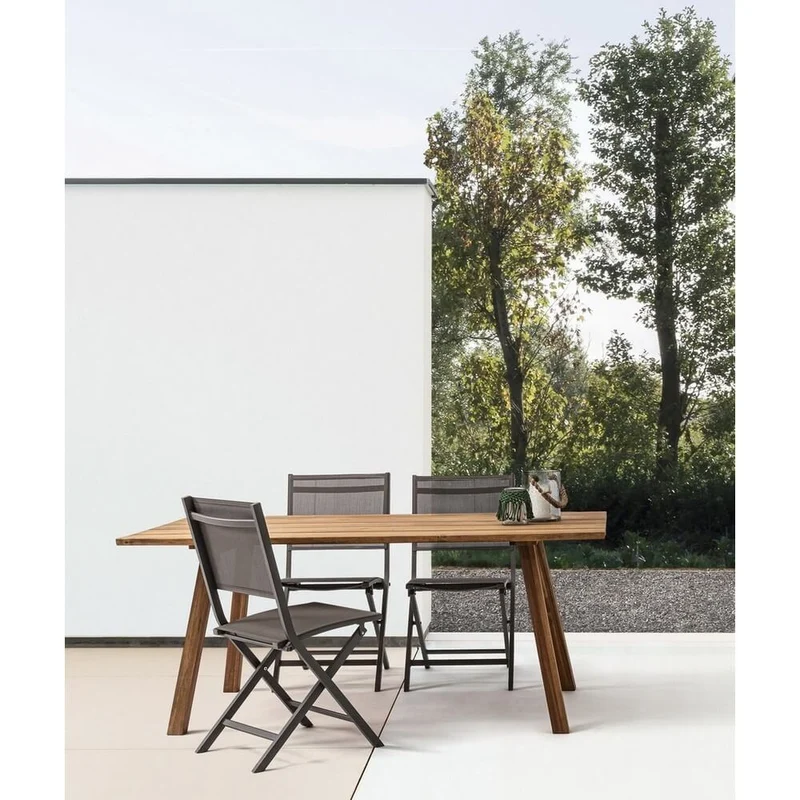 Tavolo da Giardino in Legno di Acacia FSC 180x90 cm - SCOTTISH
