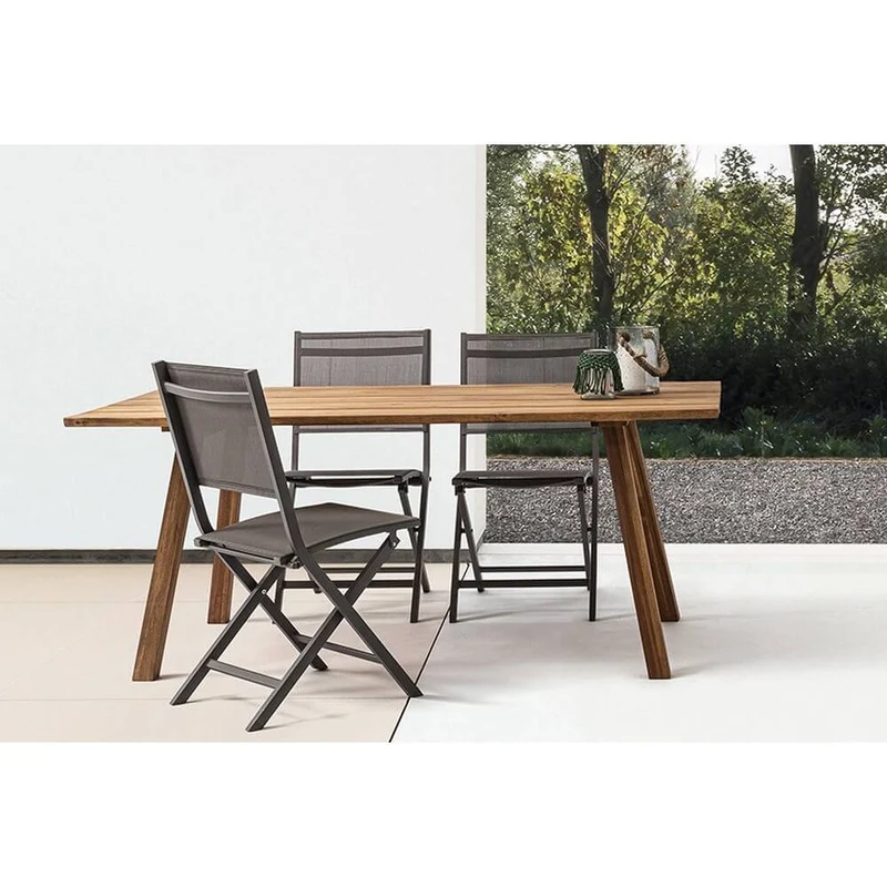 Tavolo da Giardino in Legno di Acacia FSC 180x90 cm - SCOTTISH