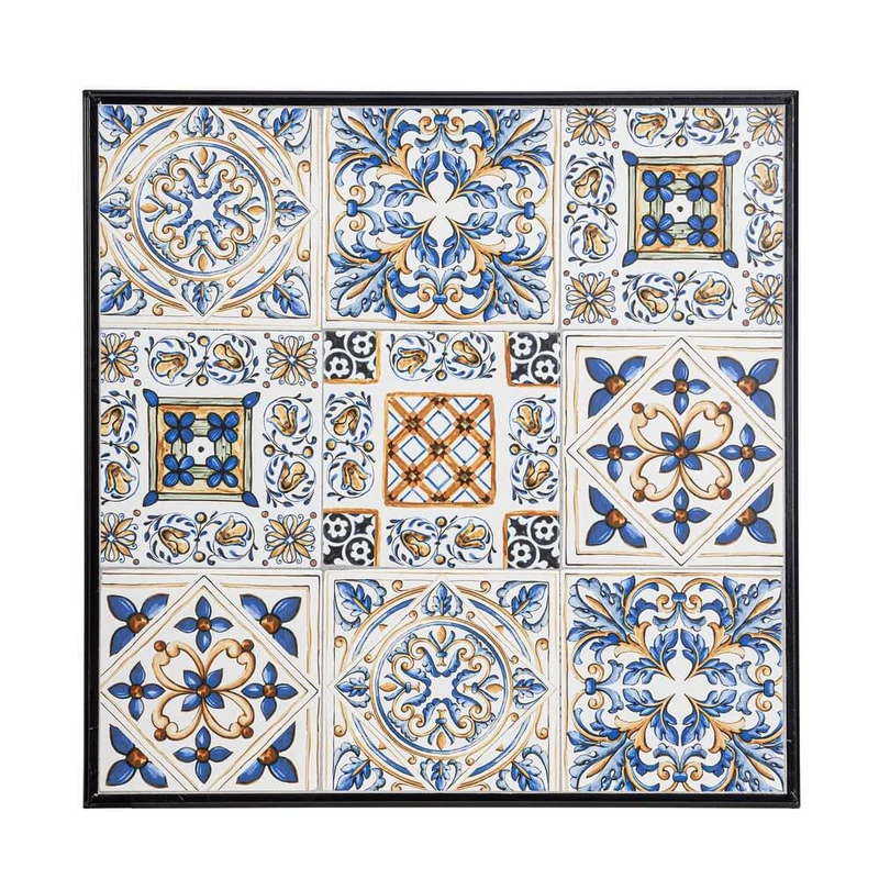 Tavolo da Giardino Quadrato con Piano in Ceramica 60x60 - GREEK