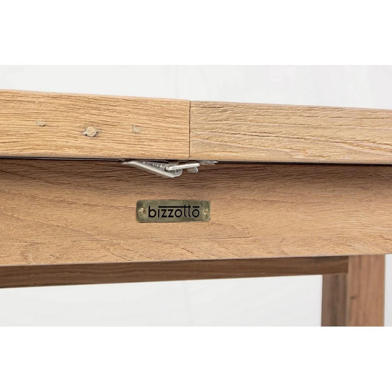 Tavolo Allungabile in Teak Riciclato Rustico 160-220 cm - ABUNDANCE