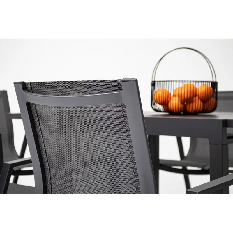 Tavolo da Giardino Allungabile in Alluminio 135-270x90 cm - SEAFARER