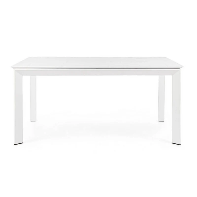 Tavolo da Giardino Allungabile in Alluminio Quadrato Antracite - STRONG