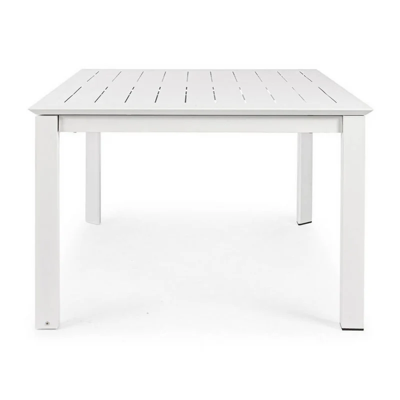 Tavolo da Giardino Allungabile in Alluminio Quadrato Antracite - STRONG