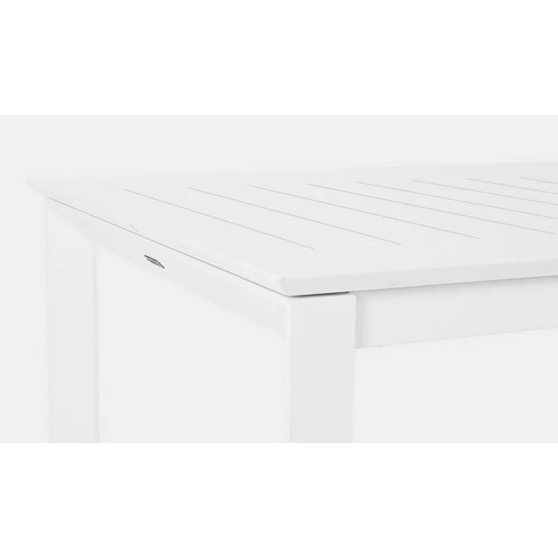 Tavolo da Giardino Allungabile in Alluminio 160-240x100 cm - STRONG