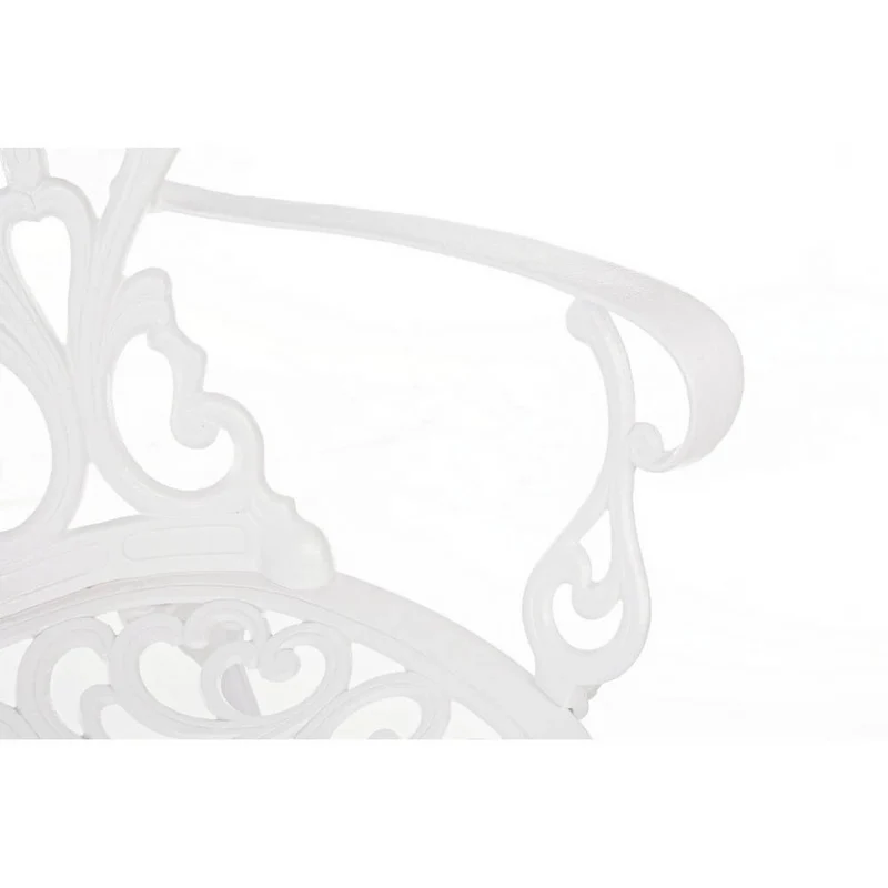 Set di 2 Sedie con Braccioli da Giardino in Alluminio Pressofuso Stile Vittoriano - CLASSIC