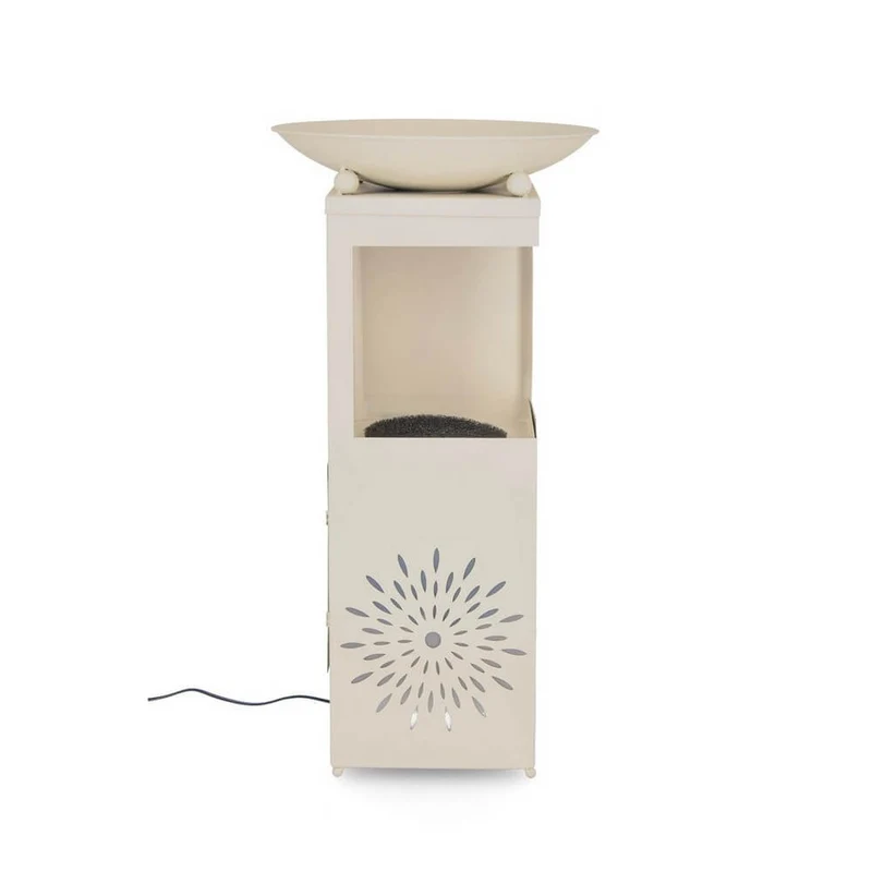 Fontana da Giardino in Metallo con Luce LED Incorporata - SNOWFLAKE