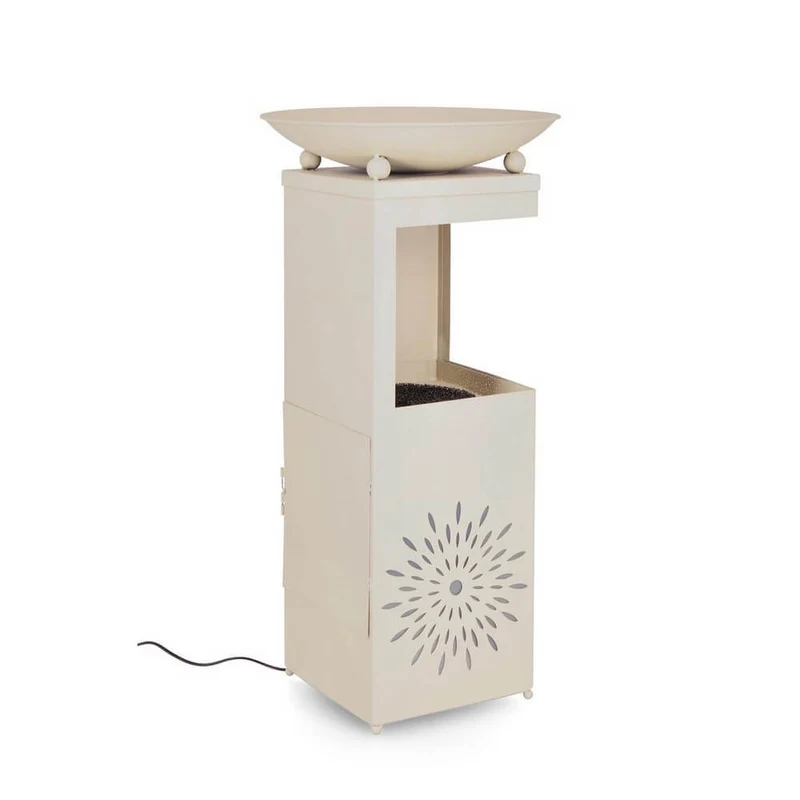 Fontana da Giardino in Metallo con Luce LED Incorporata - SNOWFLAKE