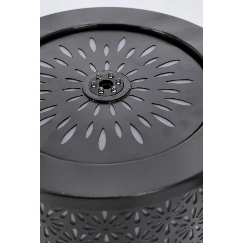 Fontana da Tavolo in Metallo con LED Decorazioni Floreali - ZENITH