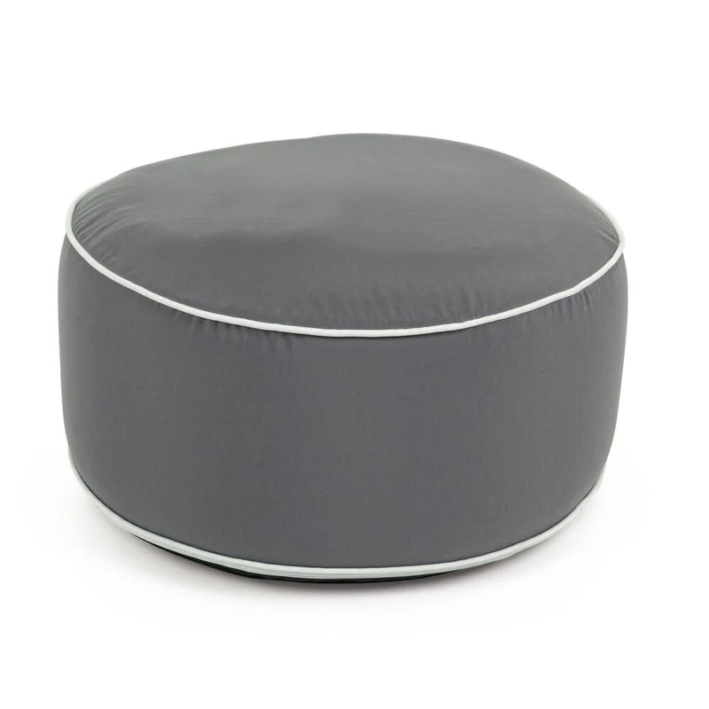 Pouf Gonfiabile Rotondo da Esterno in Tessuto Idrorepellente - DIVA