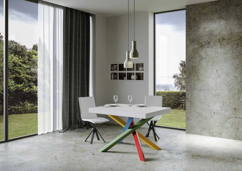 Tavolo da Pranzo Allungabile Gambe 4/B - VOLANTIS