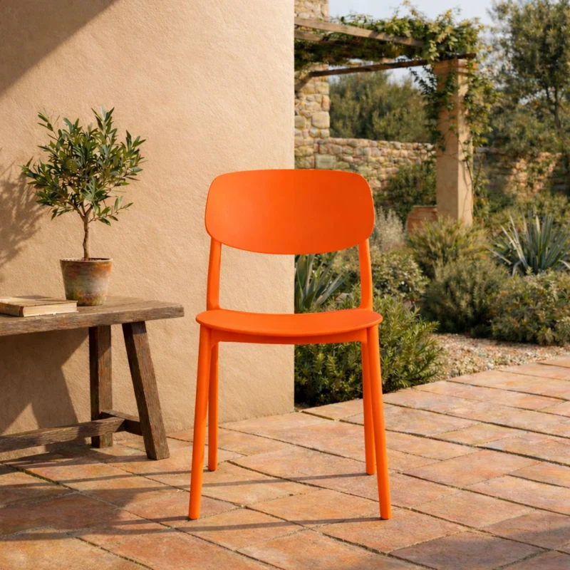buybuy Sedia Catania Colore Arancione CTN11O