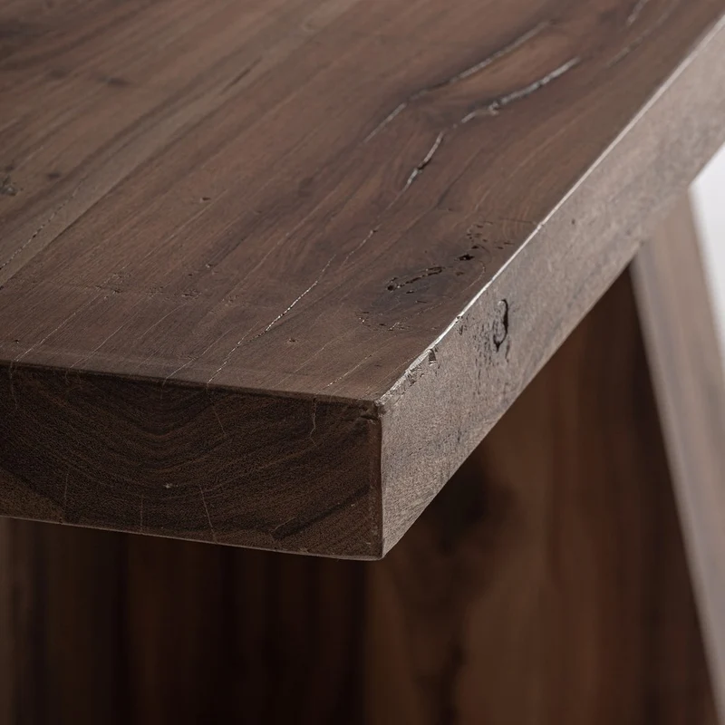 Tavolo pranzo legno massello Sal design di lusso Obelisk
