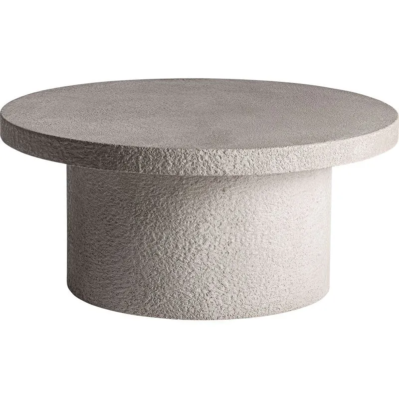 Tavolino cemento bianco outdoor lusso design Wenden