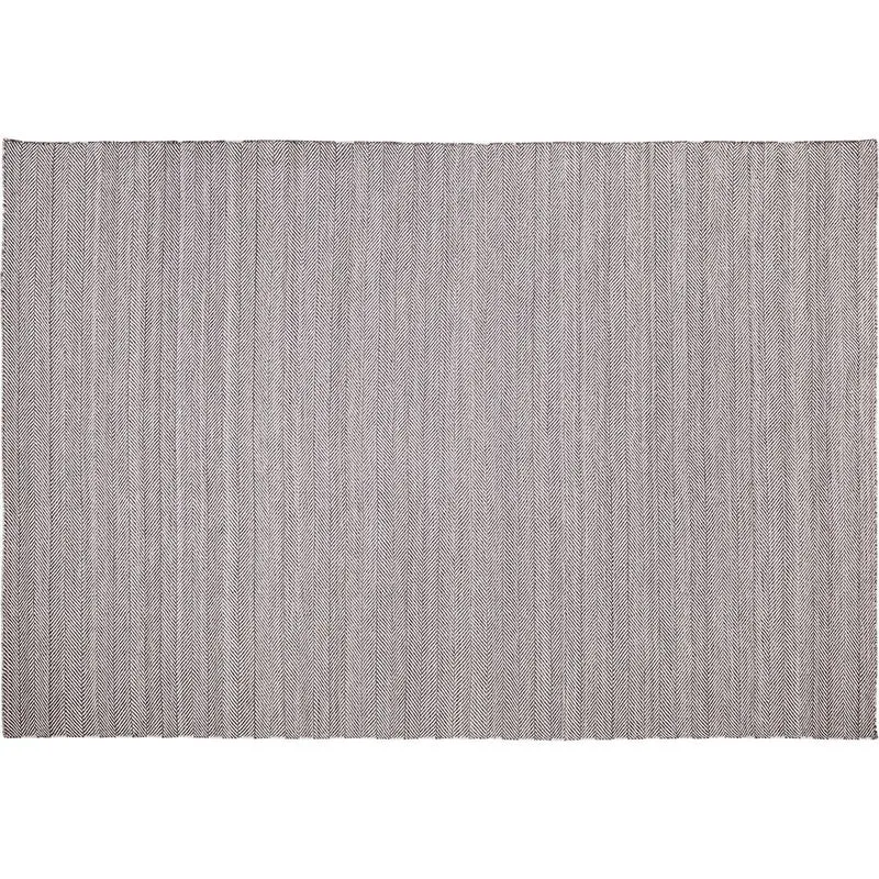 Tappeto outdoor bianco marrone PET lusso Weave